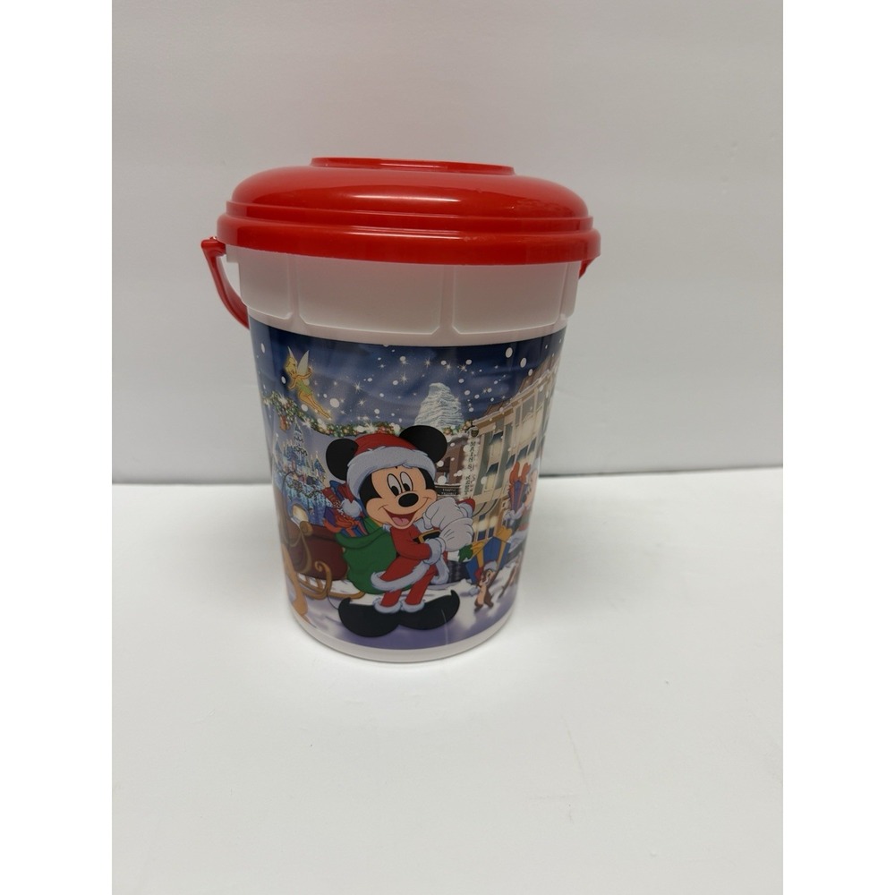 2025 Disneyland Disney Parks Mickey Minnie Christmas Holiday Popcorn Bucket